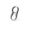 [FEGVE] Titanium Keychain Ring Mini Clip On Key Ring Screw
