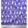 Soimoi Purple Moss Georgette Fabric Penguin Ocean Print Fabric by