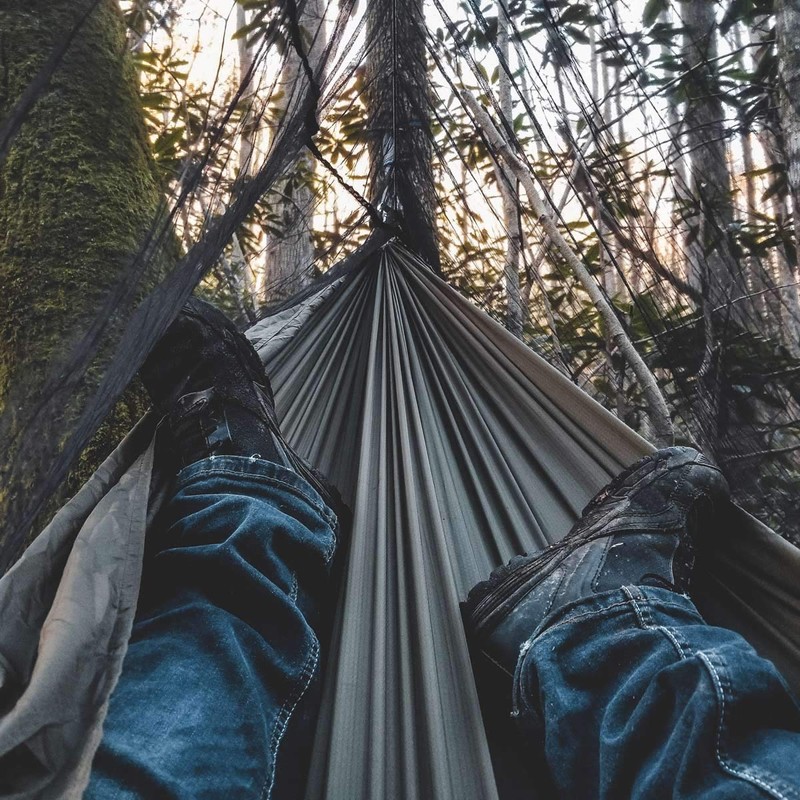 onewind 12Ft Camping Hammock with Mosquito Net, Ridgeline Double Hammock