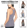 Rose Gold Bridal Party Tri-Blend Women's Racerback Tank Top -