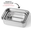 Starfrit LocknLock STEEL - Stainless Steel Container - 14oz/400ml -