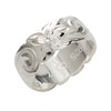 [BreezyIsland] Hawaiian Jewelry Ring Ring Cutout 8mm Width 925 Silver,