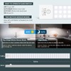 60 LED Closet Lights Battery Powered, BLS Super Bright Under