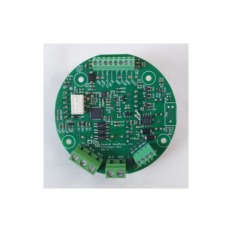 Aquacell AutoPilot ChlorSync Cell Display Control Board Rev Q