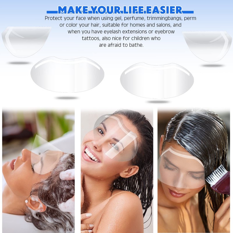 300 Pcs Makeup Shower Face Visors Permanent Microblading Supplies Disposable