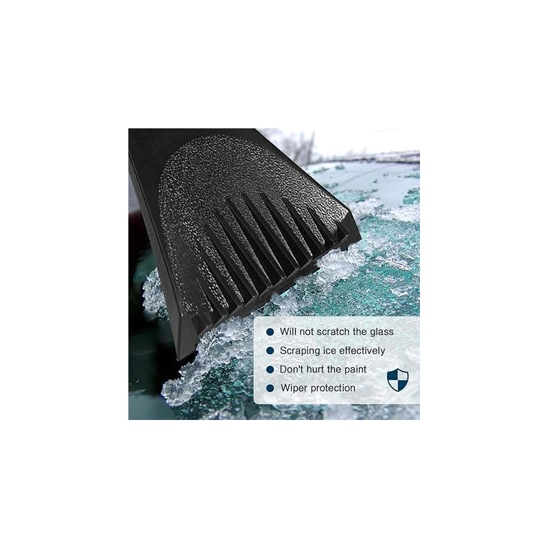 Victoper Ice Scraper for Car Windshield Scraper with Foam Handle
