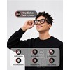 SURPAO AI Smart Glasses with Camera, 4K POV Recording, Transparent