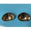 Unbranded Stainless Steel Corneal Eye Shields - One Pair -