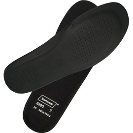 Ironwear 6205 Puncture Resistant Insoles for All Kind of Footwear (Pair) (Black, 6)