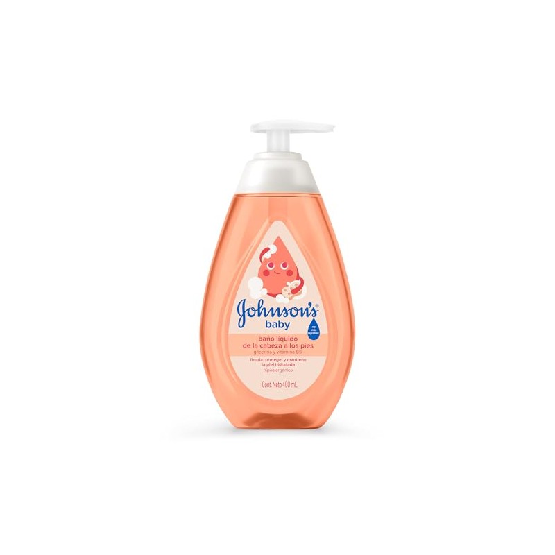 Johnson'S Baby Baño Líquido De La Cabeza A Los Pies