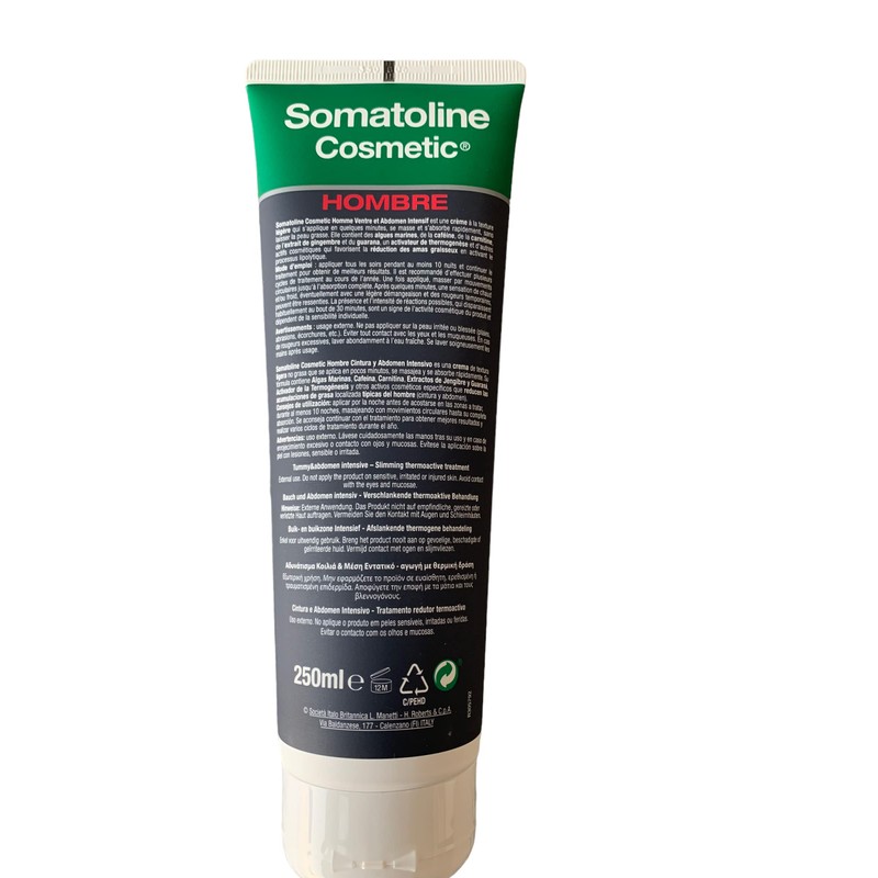 Somatoline Hombre Termogenico Cintura Y Abdomen Intensivo 250 ml 250