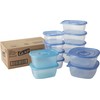Glad Family Variety Pack Food Storage Containers, Variety-12 Count`, Clear