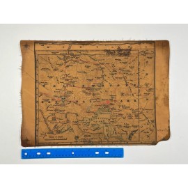 Treasure Map Poster America Pirate Maps Gold Rush Hidden Treasure USA Replica