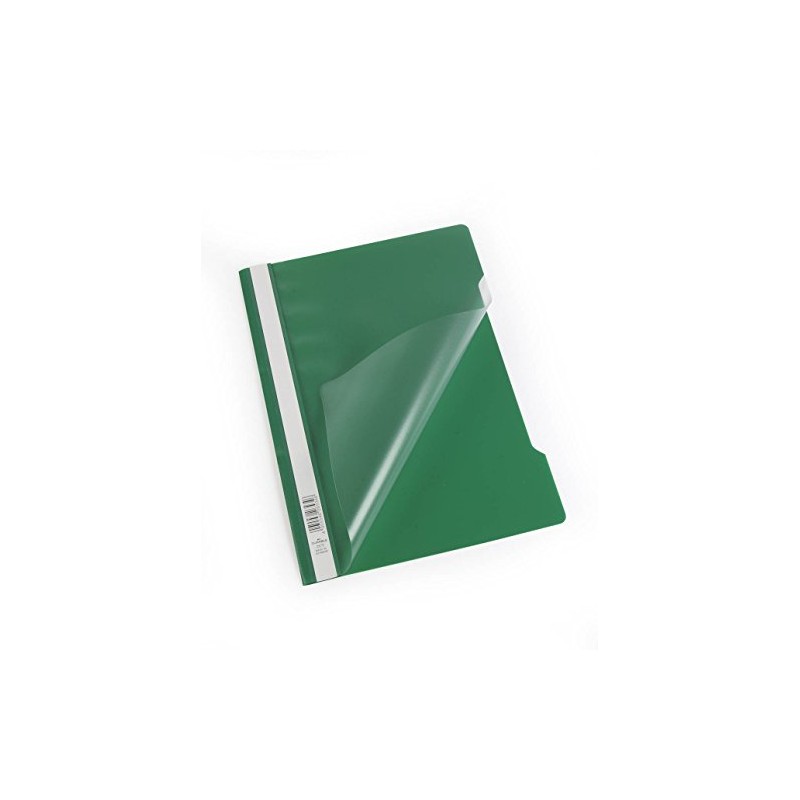 Durable 252305 Clear View Folder-Report File A4 PP, Green -