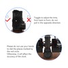 Digital Flip Down Clock Retro Automatic Turning Battery Operated Mechanical