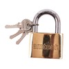 Amtech T1400C 63mm Solid Brass Padlock, Small Padlock with Keys