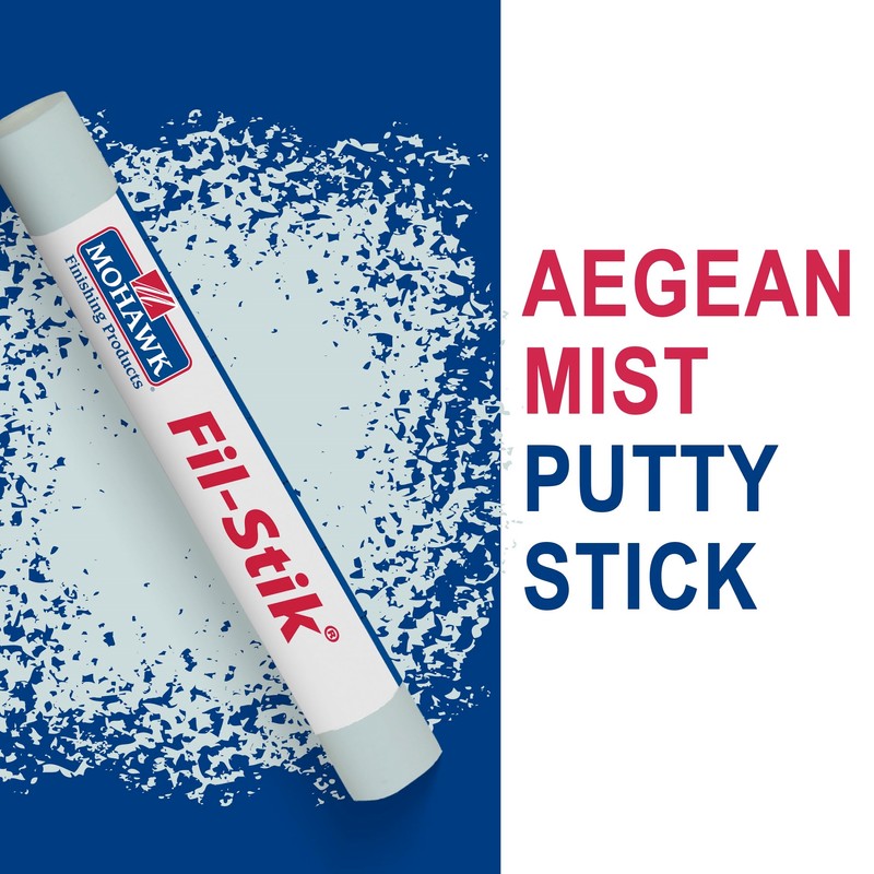 Mohawk Fil-Stik Wax Putty Stick for Wood Repair, Aegean Mist