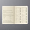 SIGEL C2515 Conceptum Weekly Planner and Notes 2025, Approx. A6,