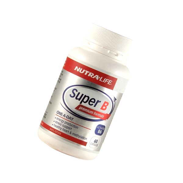 NutraLife Super B Premium Formula 60 capsules ( Activated B6 )
