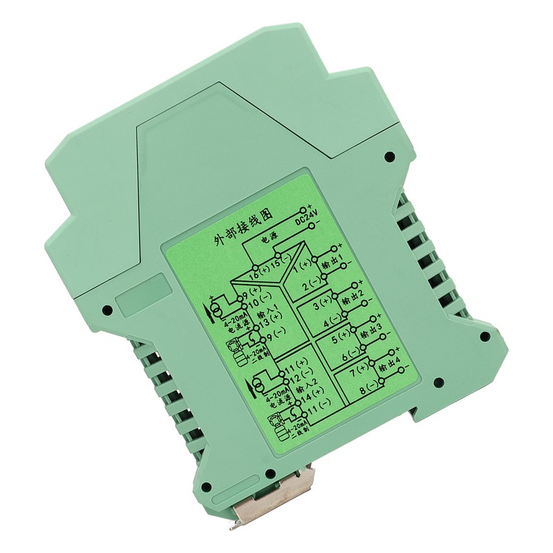 DC Signal Isolator 2 in 4 Out Current Transmitter 4‑20mA