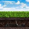 Qualirey 2 Pcs Outdoor Gopher Trap Easy Set Mole Trap