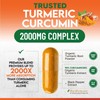 Turmeric Curcumin Supplement 2000mg - Nature's Joint & Immune Support,