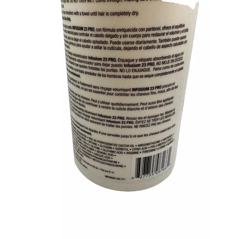 Infusium 23 Leave in Treatment Volumizing 33.8 oz Pro Vitamin