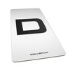 Dollamur 3x6 Signature D Workout Mat - White - Thick