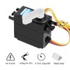 GLOBCAT Digital Servo Metal Gear RC Steering Servo with Arms