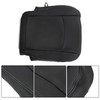 SEBLAFF Seat Cover Passenger Side Bottom Black Leather Replacement for