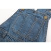 GRANDWISH Boys Blue Thin Denim Bib Overalls 6