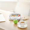 Relaxdays Stainless Steel Lunch Box Leak-Proof Airtight Lunch Box for