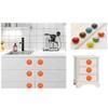 CONPHERON Pack of 6 Cabinet Handles Modern Colourful Ceramic Knobs