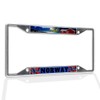 Fastasticdeals Metal Insert License Plate Frame Norway Norwegian Weatherproof Car