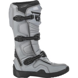 FLY Racing Adult Maverik Motocross Boots (Grey/Black, US 11)