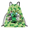 AYNKH Drawstring Bag, Kids Game PE String Backpack Storage Bag