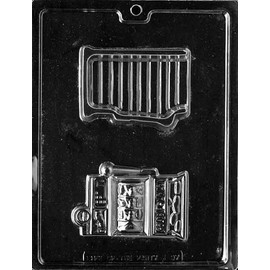 Cybrtrayd Life of the Party Gambling Casino Slot Machine Pour Box Chocolate Candy Mold in Sealed Protective Poly Bag Imprinted with Copyrighted Cybrtrayd Molding Instructions