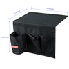 Falaku Bedside Caddy, 4 Pockets Bedside Organizer Caddy Under Mattress,Holds
