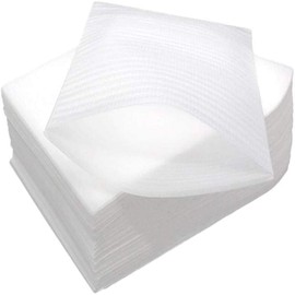 Pack of 50 Bubble Wrap EPE Foam Film Packaging Upholstery Material for Storage Packaging Shipping Material White (25 x 30 cm)