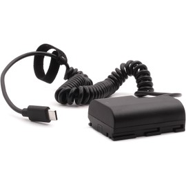PATONA USB-C Adattatore batteria (dummy) per batteria Canon LP-E6/E6N/E6NH
