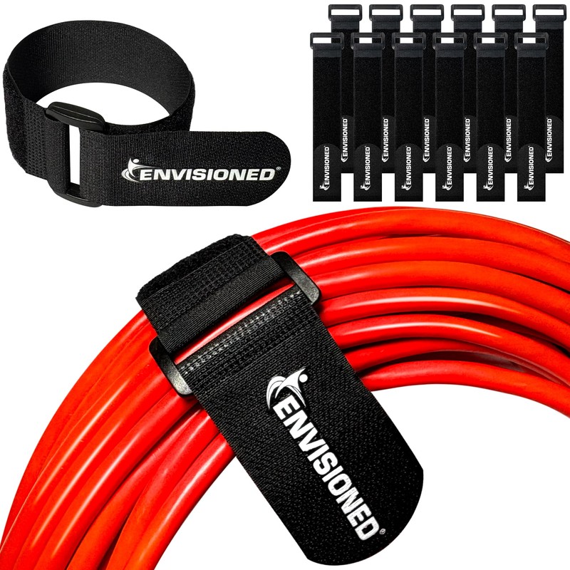 Reusable Cinch Straps 3/4" x 8" (Usable Length is 5.5")