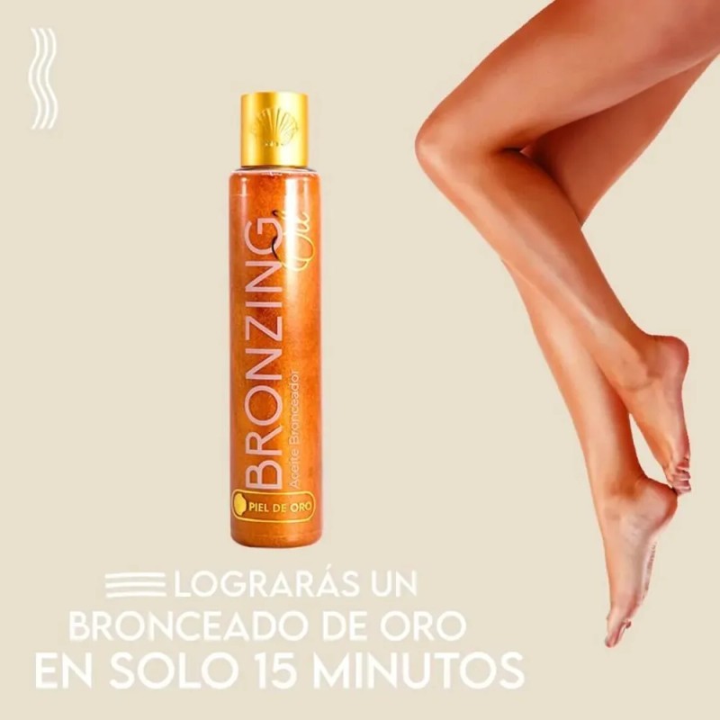 Aceite Bronceador Bronzing Oil Piel De Oro / Syam +