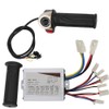24V 500W Brush Controller with LCD Display Electric Quantity Throttle