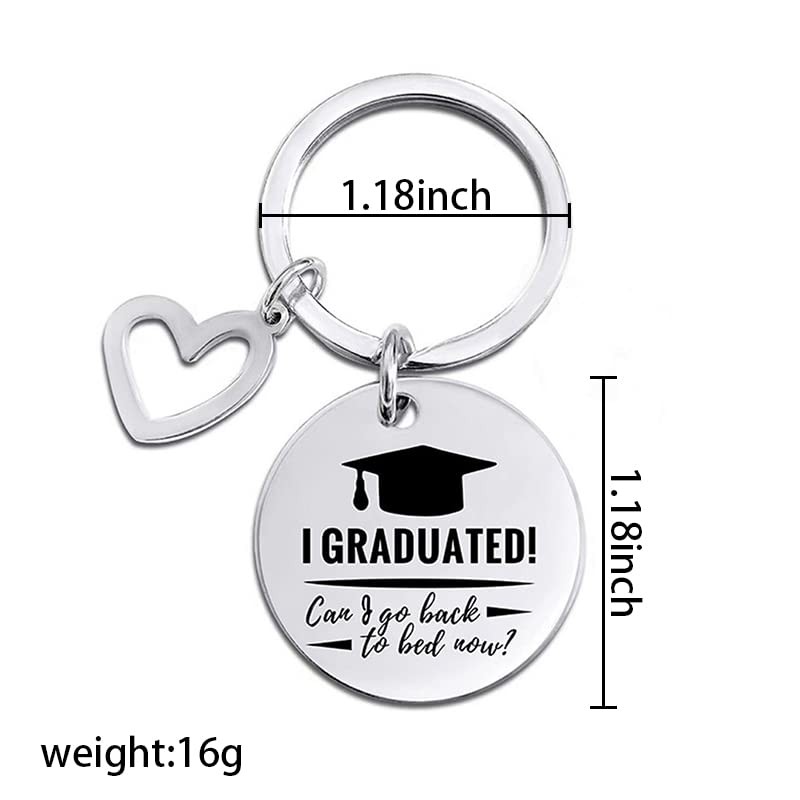 Graduation Gifts Keychain 2023 for Her Him Funny Graduation Gifts