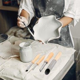 4 Pack Set of Stainless Steel Circular Clay Tools Sculpting Tools Clay Cutters Clay Tools Sculpting Pottery Tools