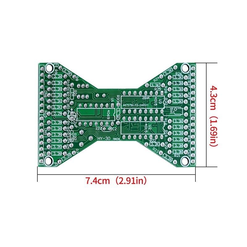 Podazz LED Electronic Hourglass DIY Soldering Practice Welding Board Kit