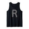 Creative Bold Dark Grey Letter R - Alphabet - Marker