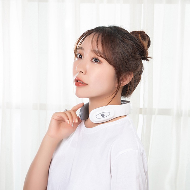 Electric Pulse Neck Massager Reduce Fatigue 6 Modes 9 Strength