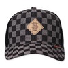 Djinns - Denim Check Trucker Cap Mesh Cap Hat Cap
