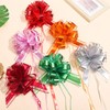 GAKA FAVOR 10Pcs Gold Pull Bows(6 Inch),Large Organza Pull Bows